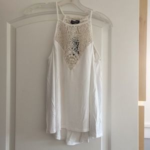 BEBE Crochet Cami